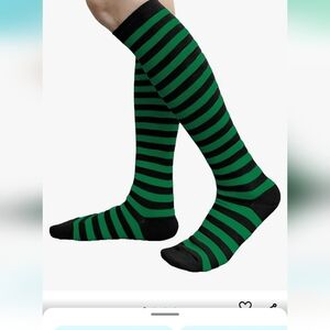 New 3 pairs Stripe Knee Socks for Halloween